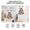 thumbnail image 4 of Sikiie lips record rock Skull Hand Towel with Loop Hanging Towel Absorbent Tie Towels for Kitchen Tea Bar Bathroom Decor, 4 of 7