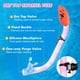 thumbnail image 3 of Set de Snorkel KUYOU para Niños con Máscara Antivaho y Gafas de Natación, 3 of 9
