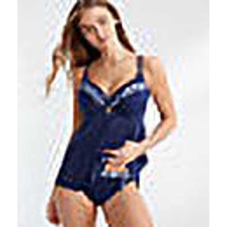 Oceana Tankini Top by Panache, Navy, Balconette Tankini