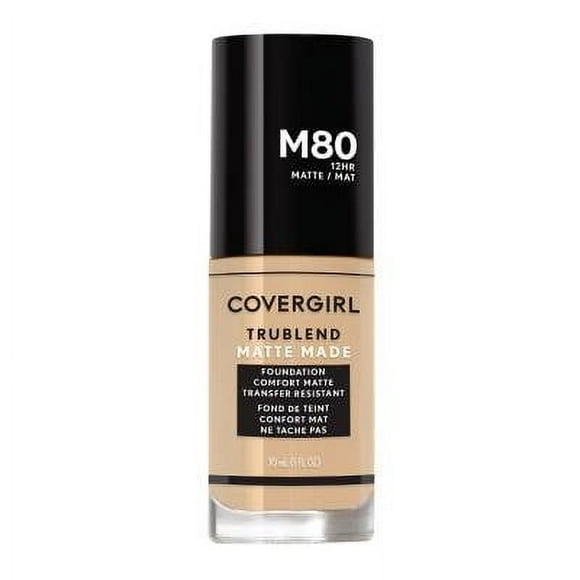 Base de maquillaje Covergirl Trublend líquido matte M80 caramel beige 30 ml