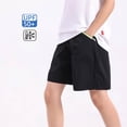 thumbnail image 5 of ATOGUTA Bermudas Shorts for Boys Size 3T-15 Kids Athletic Basketball Shorts Casual Elastic Waist Summer Clothes with Pockets Black, 5 of 5