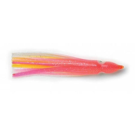 UPC: 0015789360146 | P-Line Tackle 4.5 Sunrise Squid Pink/Yellow/Clear