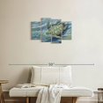 thumbnail image 2 of Elephant Stock East Point Sea Turtle Wall Art - Horizontal Multi Panel Canvas - Living Room Wall Decor - Animal Multi Panel - Blue And Green Decor By Paul Brent - 30" x 18", 2 of 4