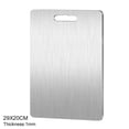 thumbnail image 1 of Titanium Cutting Board Double-Sided Titanium Kitchen Chopping Board, 1 of 5