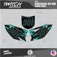 thumbnail image 4 of Kalair GFX Graphics Kit for Kawasaki KX450F (2009-2011) Twitch Series, 4 of 5