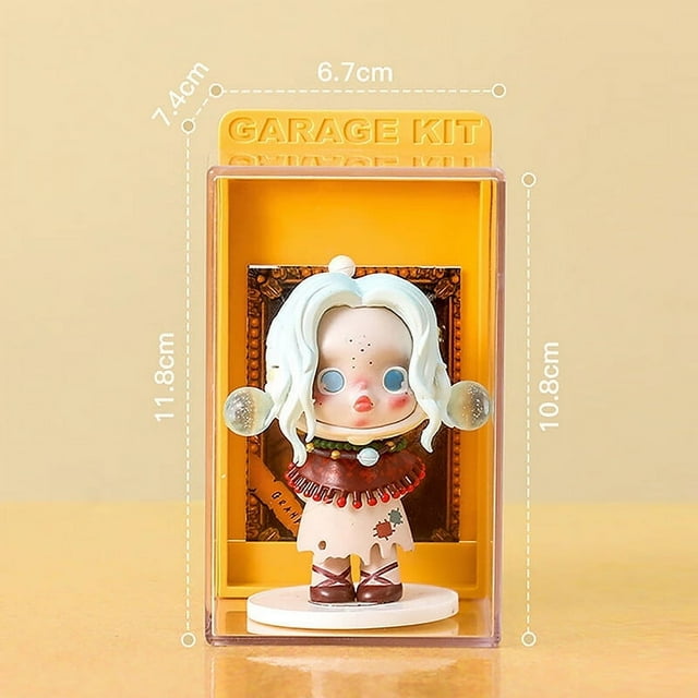 Mystery Box Organizer Bag Display Stand Case Dust Proof Boxes for Doll Toys