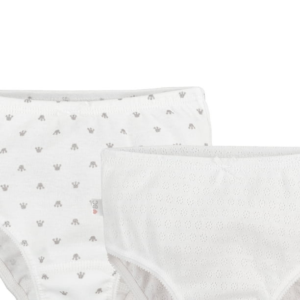 Paquete 5 Pz Pantaletas Blancas Cardigan Tejido Calado Creysi 10 Anos By Baby Creysi