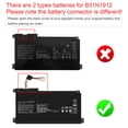 thumbnail image 3 of Batería TREE.NB B31N1912, 11,55 V, 42 Wh, compatible con ASUS VivoBook, 3 of 9