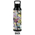 thumbnail image 2 of Nickelodeon 90'S Official Nick 90'S Buttons 24 oz Insulated Canteen Water Bottle, Leak Resistant, Vacuum Insulated Stainless Steel with Loop Cap, 2 of 7
