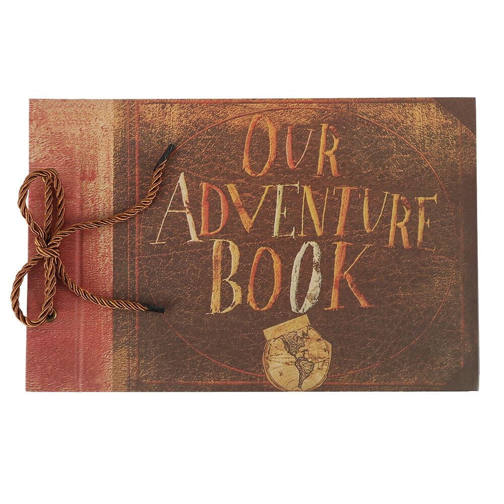 Kraft Paper Guest Book DIY Handmade Wedding Album Scrapbook Adventure