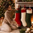 thumbnail image 5 of Miwamany Christmas Stockings Set of 3, Large Cable Knit Gift Socks for Xmas Fireplace Hanging, Holiday Decor Stocking for Family, Christmas Decorations Indoor, 5 of 7