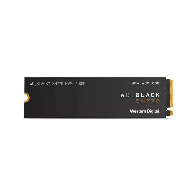 WD_BLACK SN770 WDS100T3X0E - SSD - 1 To - Interne - M.2 2280 - PCIe 4.0 x4 (NVMe)