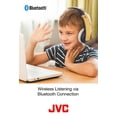 thumbnail image 3 of JVC Bluetooth Kids Headphones, 16 Hours Play time, Active Volume Limiter, Comfortable and Easy-to-Clean Soft Ear Pads, 7-Step Length Adjuster, Fun Stickers Included - HAKD10WP (Pink), 3 of 7