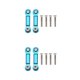 thumbnail image 3 of Varilla de servo Vogacara 2 piezas RC Car Azul Repuestos Reemplazo para WL Toy, 3 of 6
