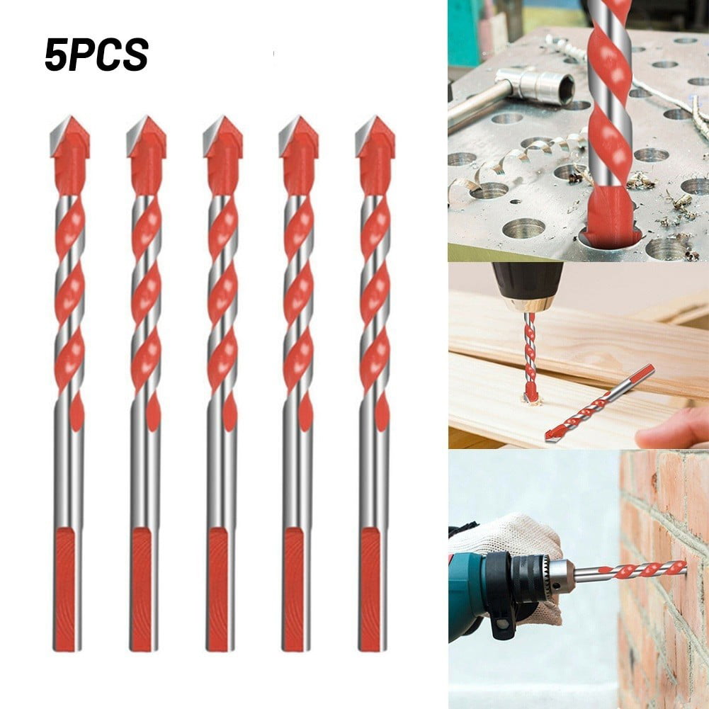 Multifunctional Hand Drill Bits Ceramic Glass Marble Punching Hole Working Sets 