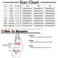 thumbnail image 4 of Ensembles de Bikinis pour Femmes Maillots de Bain pour Femmes 2 Pcs Imprimé Tropical Hawaïen Camisole de Bain Soutien-Gorge et Ensembles de Bain à Volants Tenue de Plage, 4 of 6