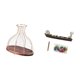 thumbnail image 5 of Portacorchos de vino,Soporte de metal para corcho de vino,tapón de exhibición para vino,Porta incienso,Figura de escritorio con quemador de incienso de barco con calavera,Estatua de barco con, 5 of 8