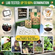 Organo Republic - 15 Medicinal & Tea Herb Seeds Varieties - 6,420+ Non GMO Heirloom Garden Seeds
