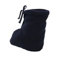Men Women Cast Sock Dark Blue Soft Fleece Thick Adjustable Cast Toe