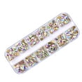 thumbnail image 1 of QualitChoice 1 Bag Glass Crystal Special-shaped Eye-catching Flat Bottom Easy to Paste Perfect Match Nail Rhinestones for Mobile Phone Heteromorphic 240pcs 1Set, 1 of 6