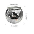 thumbnail image 3 of Large Beverage Tub Discos Mirrored Ice Bucket Drink Coolers Champagnes Bucket Party Decorations Drinkware, 3 of 9