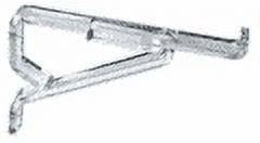 CRL LB134 Clear Lucite 4" Deluxe Shelf Brackets Pair