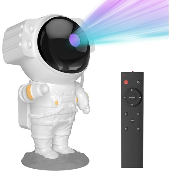 Galaxy Astronaut Projector, Star Projector Bedroom Galaxy Light Projector with Remote Control and Timer, Children's Night Light Projector, Ideal for Parties, Birthdays, Christmas, Valentine's Day