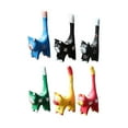 thumbnail image 2 of 6pcs Cat Figuras en miniatura esculturas de animales adornos de mesa creativos para de la mesa regalos de inauguración de la casa, 2 of 9