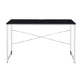 thumbnail image 2 of Black and Chrome Writing Desk with Sled Base, 2 of 4
