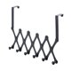 thumbnail image 1 of Ganchos Puerta Gancho Trasero Negro Soporte Telescópico Para Puerta De Servicio Pesado Colgador De Puerta De Acero Inoxidable Organizador De Toallas Para Puerta Dormitorio Baño Cocina 6 Serendint HA013289-00, 1 of 6