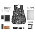 thumbnail image 6 of Balery Pasta Bacon Lightweight Backpack for Men and Women - Durable and Water-Resistant, Ideal for School, Work, Travel, and Everyday Use, 6 of 9