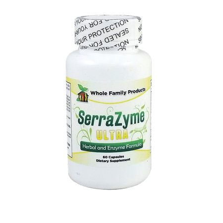 Serrazyme Ultra - Proteolytic Systemic Enzyme Supplement with Serrapeptase - 60 Capsules - Helps Reduce Inflammation, Boost Immunity, and Relieve (Best Ultra Boost Colorways)