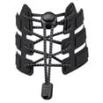 thumbnail image 3 of Paquete de 2 cordones * Seguridad reflectante Lacios de bloqueo elásticos 120 cm Redondos Trimsable Reutilizable Cuerdas de ejecución Reemplazo Negro AweSitey AP004180-01, 3 of 7