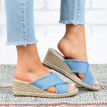 

Women s Ladies Fashion Casual Solid Open Toe Platforms Sandals Beach Shoes Black 6.5811