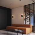 thumbnail image 3 of Aplique de pared para interiores Luces de pared LED Lámpara de pared moderna negra Apliques de pared hacia arriba Luz decorativa de aluminio para dormitorio Sala de estar Cocina, luz neutra - 10W oso de fresa Electrónica, 3 of 5
