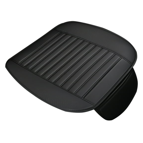 Front Seat Covers Universal Car Front Seat Cover Breathable Leather Pad Cushion,Leather Upholstered Seat Covers,Four-Season Universal Car Cushion