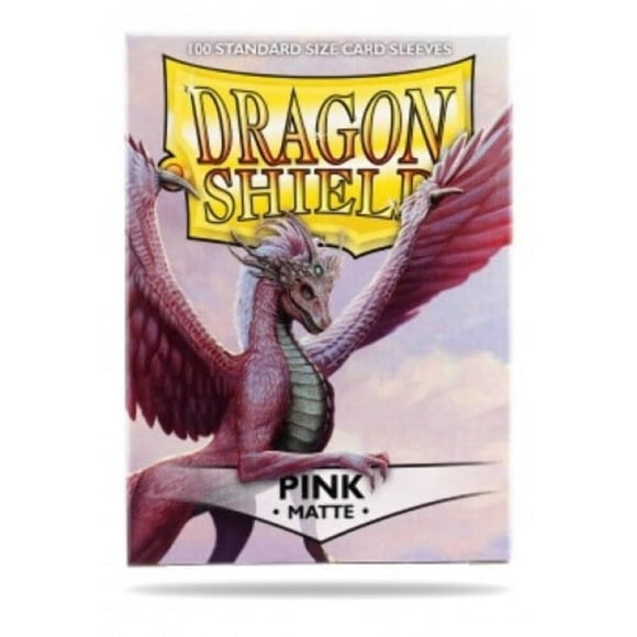 Fundas para juegos de cartas Dragon Shield Matte Pink Medium