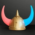 thumbnail image 3 of FlashingBlinkyLights Warrior Viking Helmet with Light Up Horns, 3 of 3