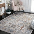 thumbnail image 2 of SAFAVIEH Jasmine Pascal Floral Area Rug, Ivory/Blue, 5'3" x 7'7", 2 of 8