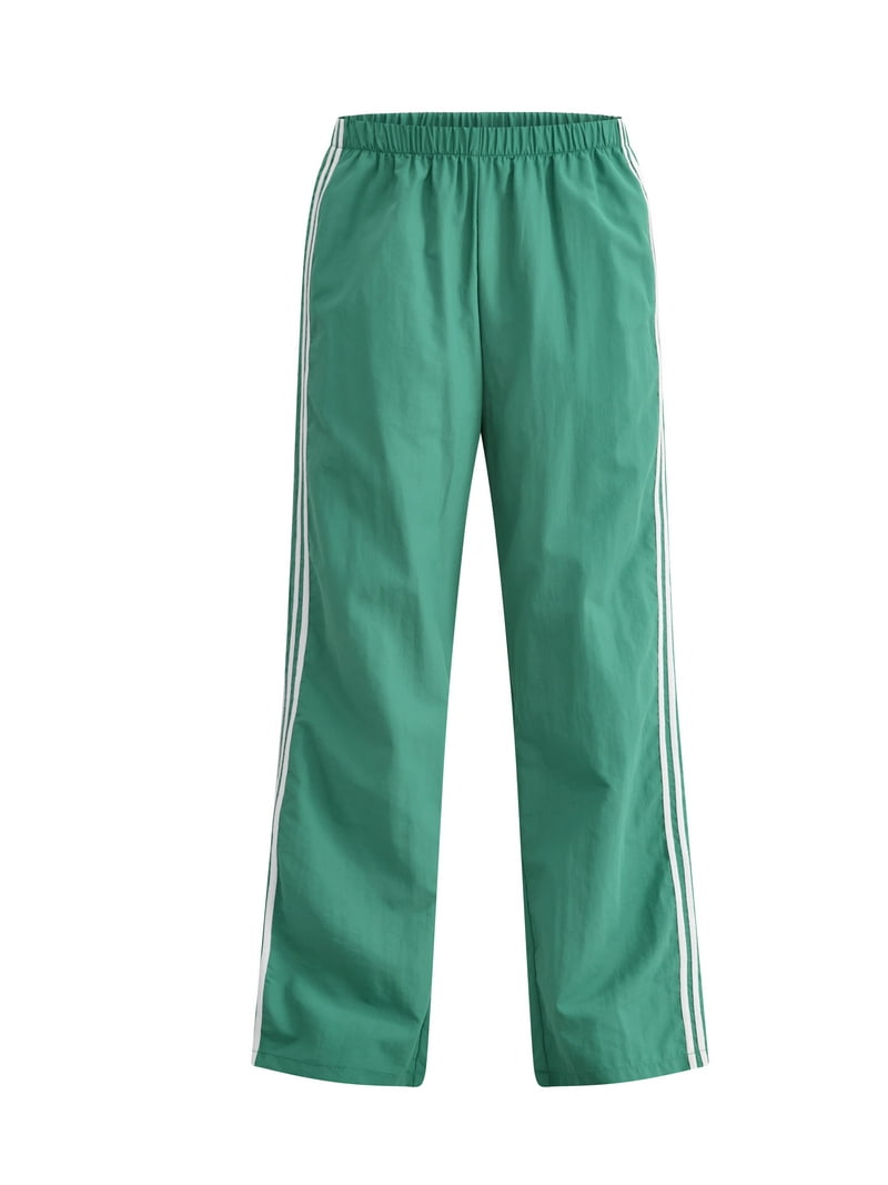 No Boundaries Side Stripe Track Pants, 31” Inseam, Women's and