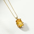 thumbnail image 5 of Ross-Simons 7.00 Carat Citrine and .11 ct. t.w. Diamond Pendant Necklace in 14kt Yellow Gold, Women's, Adult, 5 of 6