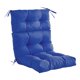 thumbnail image 2 of Cojín de respaldo alto para silla de exterior, cojín de respaldo para silla de interior, patio, cafetería, 2 of 8