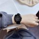 thumbnail image 5 of Reloj de cuarzo de moda para hombre, diseño calado, caja de aleación, correa de cuero, reloj de pulsera informal de negocios, reloj de aleación., 5 of 6