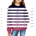 thumbnail image 3 of Ruyang Oversized Preppy Hoodies for Girls Gradient Color Hooded Sweatshirt School Trendy Tie Dye Sweaters with Pocket, 3 of 7