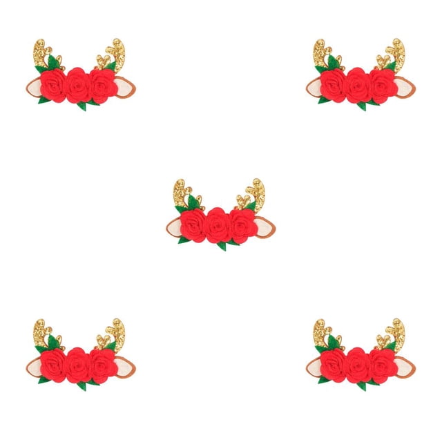 Toystoory Horquilla de Navidad, adornos para la cabeza de tamaño pequeño, para mujeres jóvenes, pinza para el pelo de Navidad, adorno para Type2 NO2