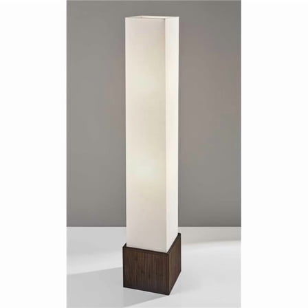 Brown Reed Floor Lantern, 9 x 9 x 50 in.