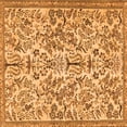 thumbnail image 1 of Ahgly Company Indoor Square Persian Orange Traditional Area Rugs, 4' Square, 1 of 1