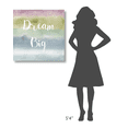 thumbnail image 4 of Global Gallery's 'Rainbow Seeds Painted Pattern XIV Cool Dream' By Lisa Audit Stretched Canvas Wall Art, 4 of 4
