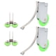 thumbnail image 1 of Rueda de polea poleas para puertas de riel nailon resistente para puerta de acero plástico gabinete de pared de oficina puerta de armario de polea convexa ANGGREK Otros, 1 of 8