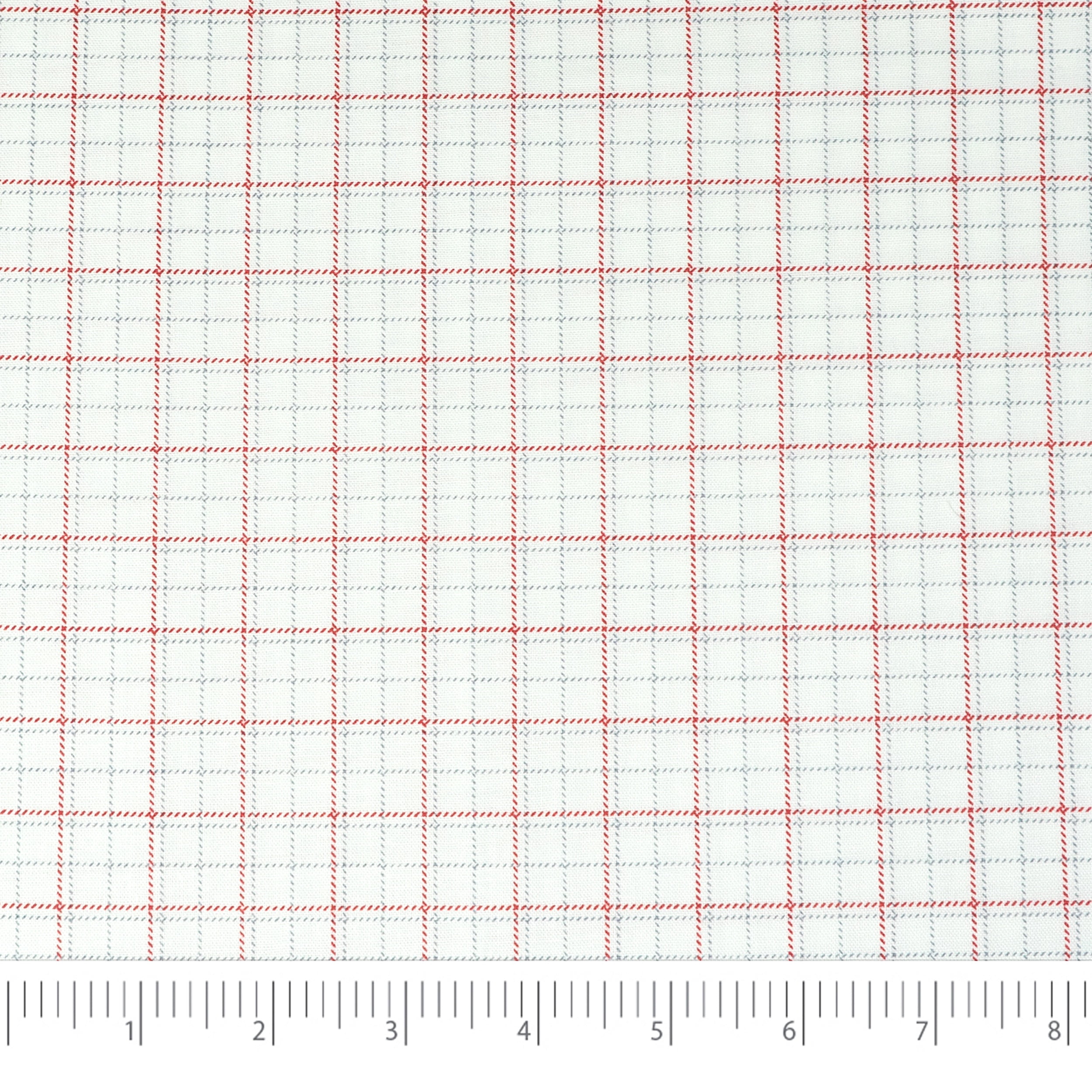 Singer Cotton Print Fabric, 100% Cotton, 1 Yard Precut, Penguins Plaid